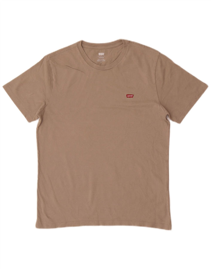 Ανδρικό T-Shirt Levi's Standard Fit Top Μεσαίο καφέ βαμβακερό