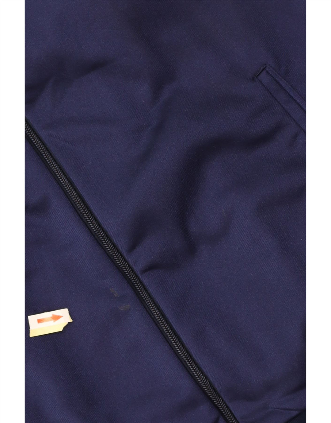 ASICS Ανδρική φόρμα αθλητικής φόρμας γραφικών Top Jacket Large Navy Blue Polyamide