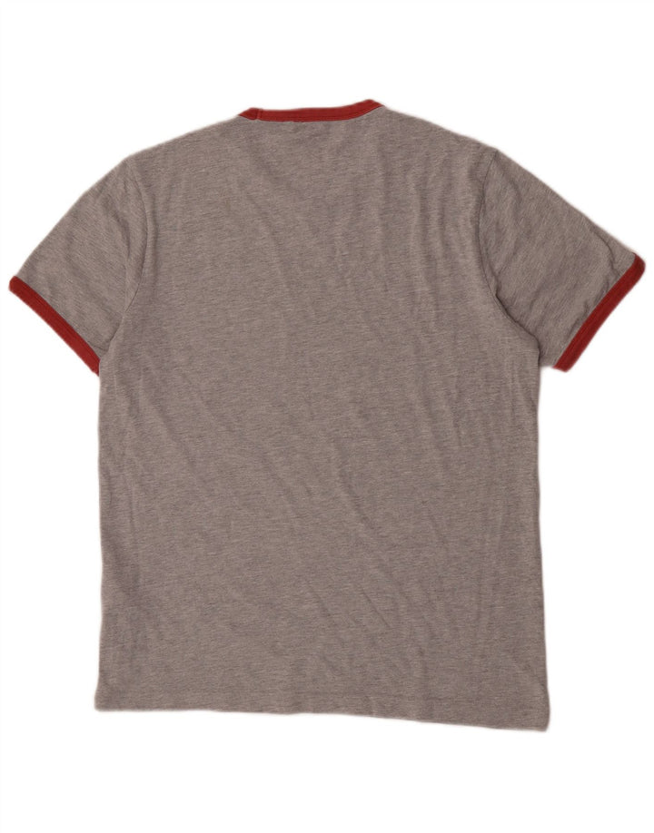 Ανδρικό T-Shirt Penguin Top μεγάλο γκρι βαμβακερό