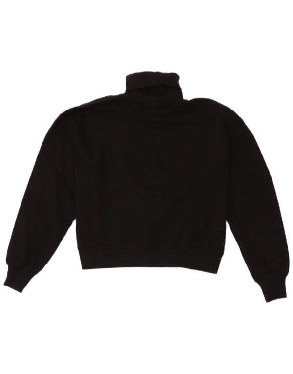 Γυναικεία φούτερ Calvin Klein Jeans Crop Jumper UK 10 Small Black