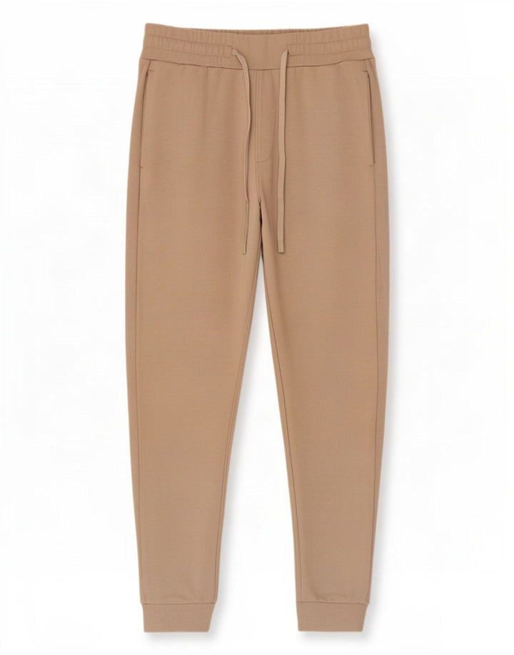 Cos Ανδρική φόρμα παντελόνι Joggers Βαμβακερό μεσαίο μπεζ