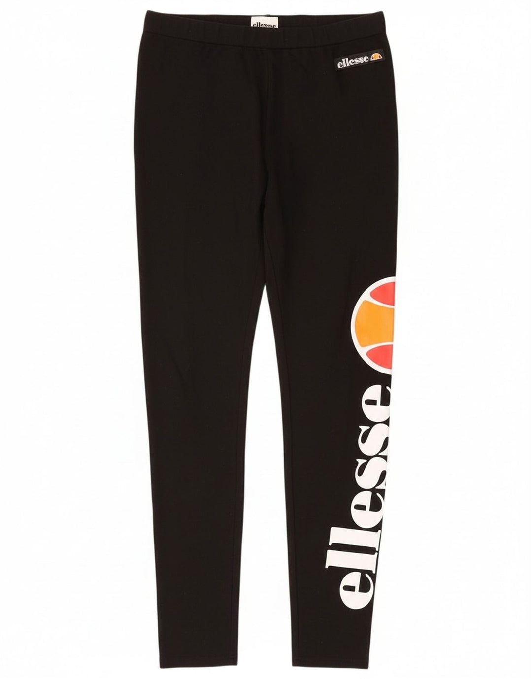 Ellesse Γυναικείο Γραφικό Κολάν UK 12 Μεσαίο Μαύρο Βαμβακερό