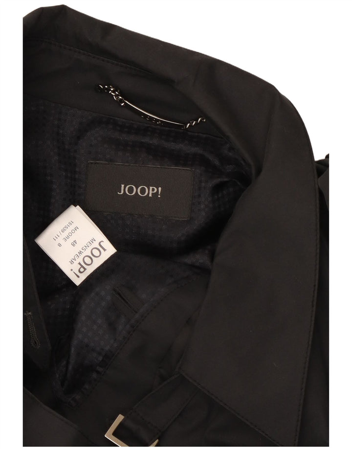 Joop Ανδρική καμπαρντίνα IT 48 Medium Black Cotton