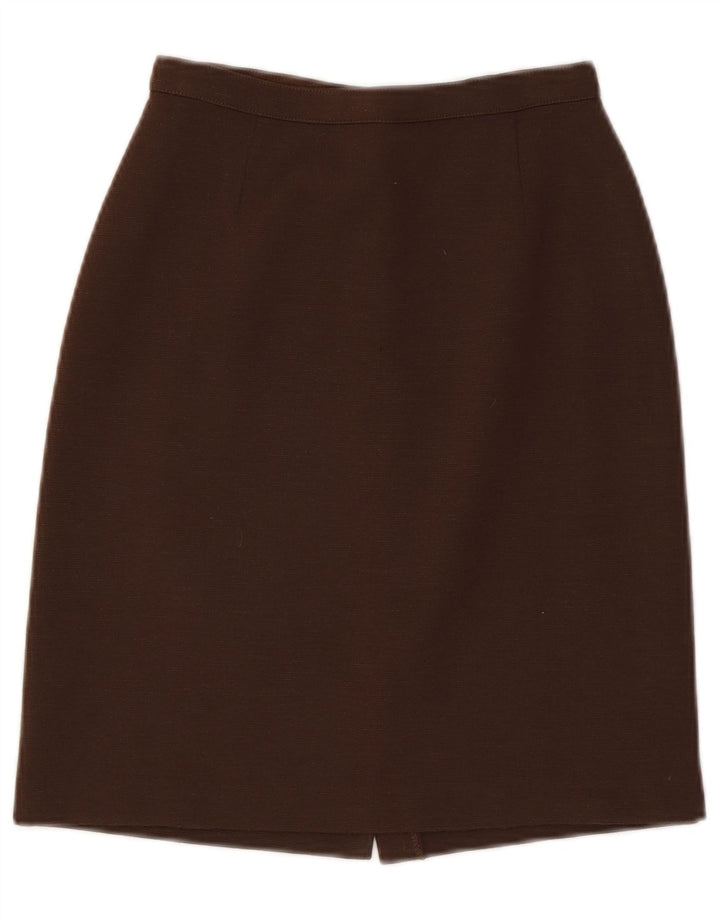 Roccobarocco γυναικεία φούστα 2 τεμαχίων με 5 κουμπιά UK 10 Small W23 Brown Army
