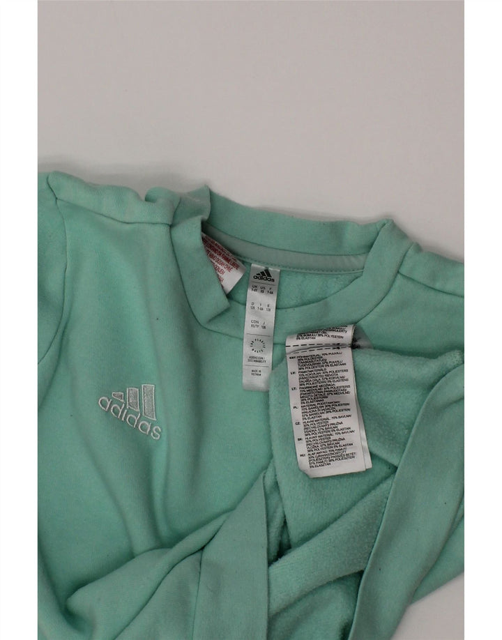 Φούτερ Adidas Boys Jumper 7-8 Years Green Cotton