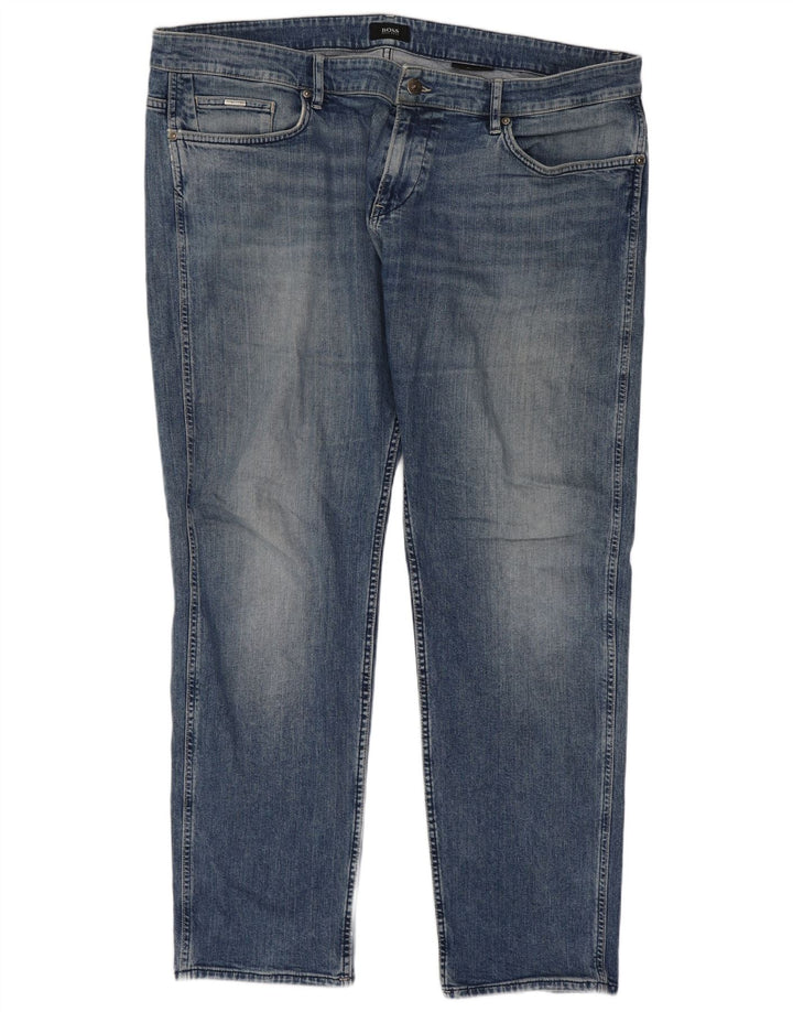Ανδρικό τζιν Hugo Boss Slim W40 L32 Μπλε βαμβακερό