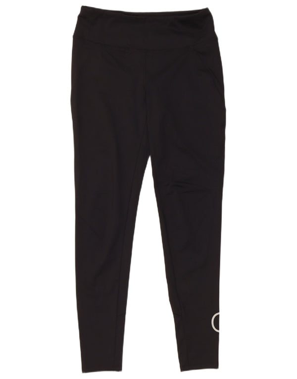 Calvin Klein Γυναικεία Γραφικά Κολάν Γκολφ UK 10 Small Black Polyester