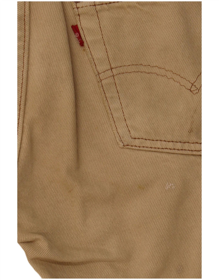 Levi's Mens 501 Straight Jeans W28 L30 Beige
