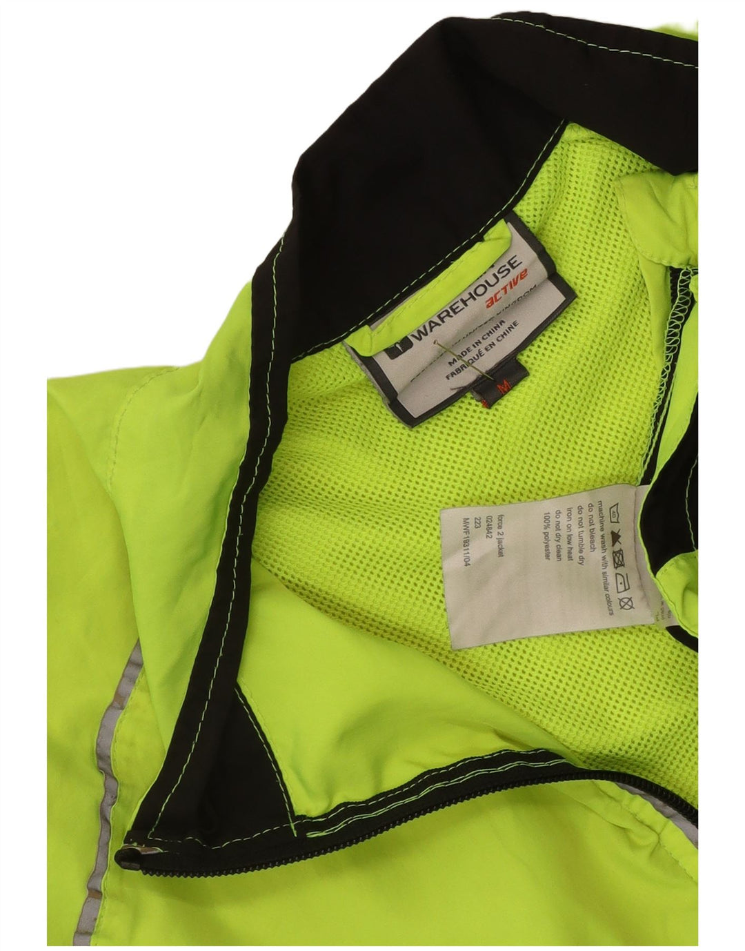 Ανδρικό μπουφάν βροχής Mountain Warehouse UK 38 Medium Yellow Colourblock