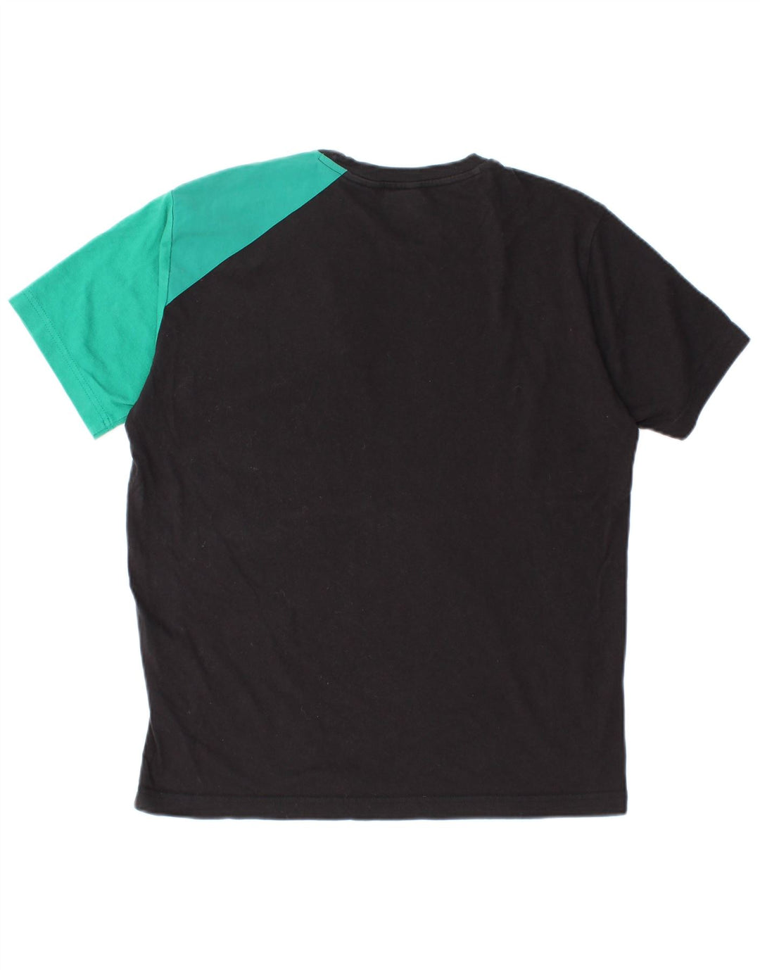Ανδρικό T-Shirt Champion Top Small Black Colourblock Βαμβακερό