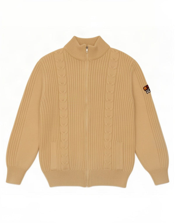 Vintage γυναικεία ζακέτα UK 16 Large Off White Wool