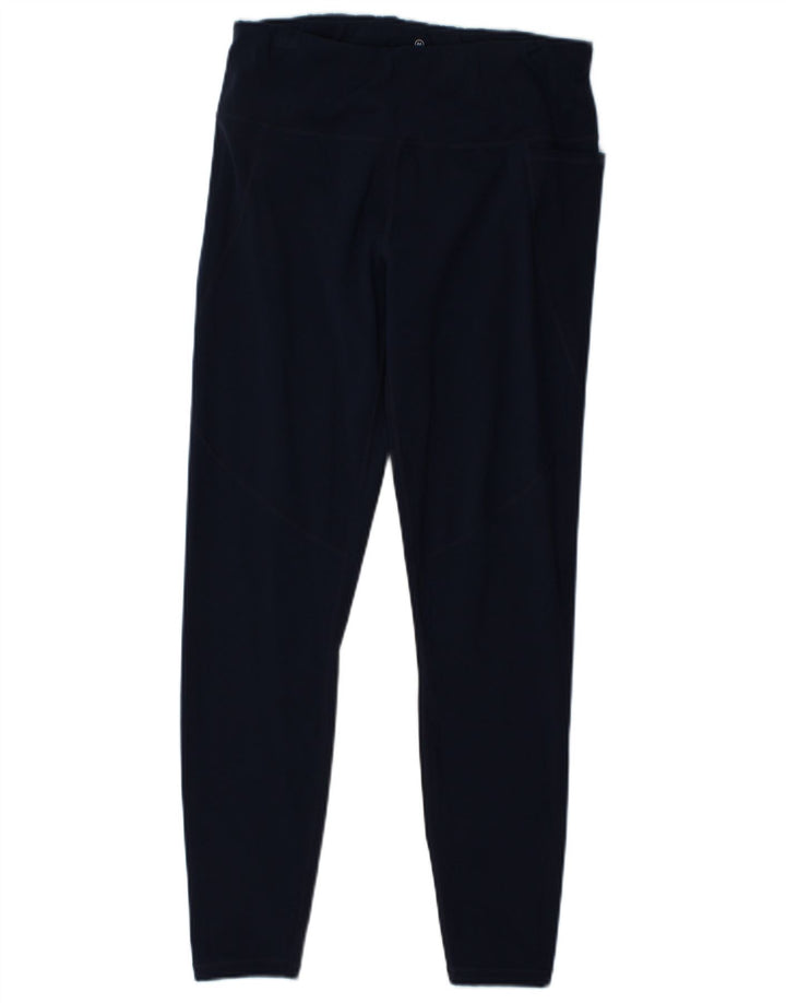 Γυναικείο κολάν Sweaty Betty UK 14 Medium Navy Blue Polyamide