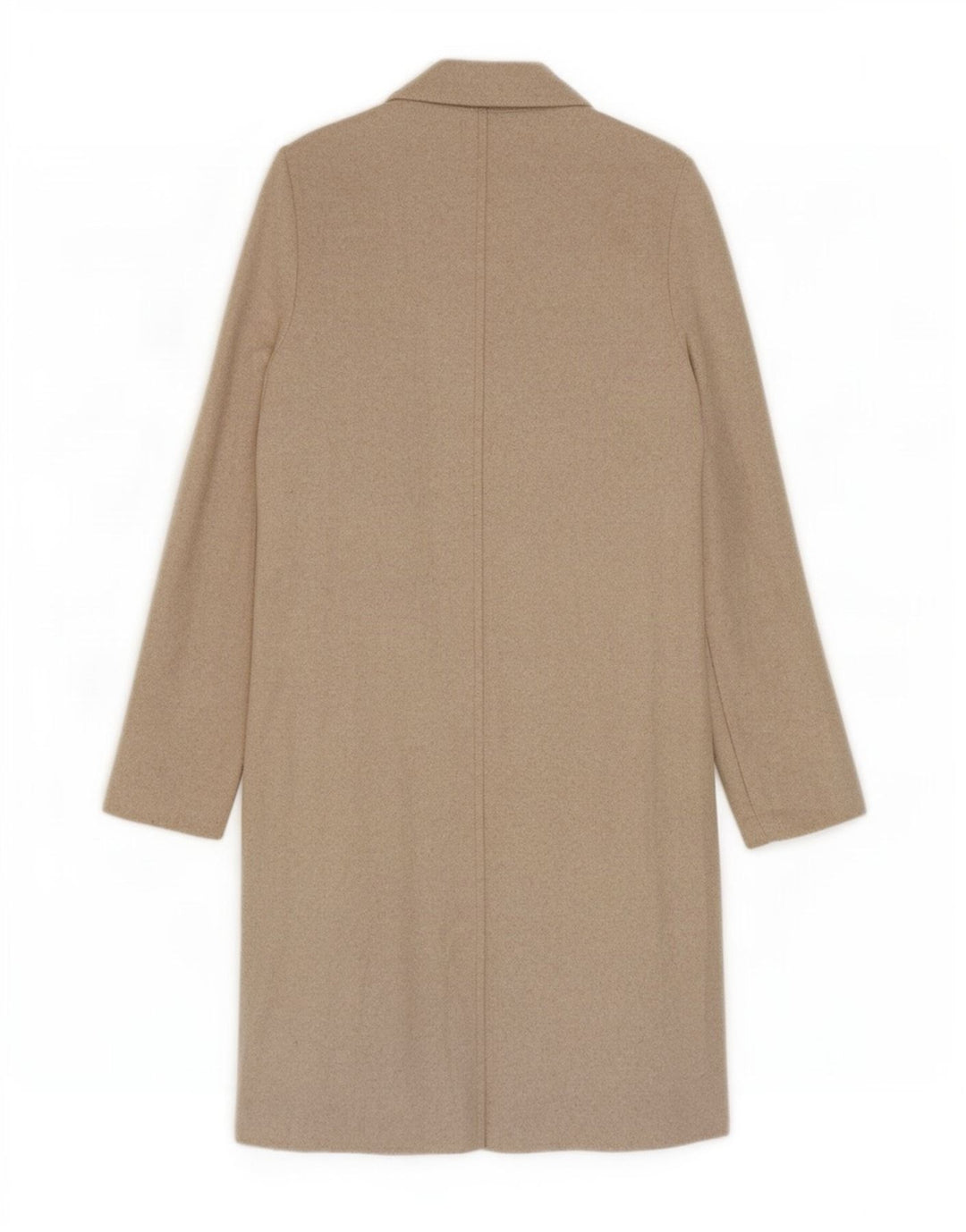 Zara Γυναικείο Ανοιχτό Πανωφόρι UK 10 Small Beige Polyester