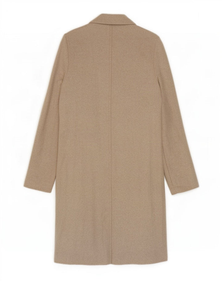Zara Γυναικείο Ανοιχτό Πανωφόρι UK 10 Small Beige Polyester
