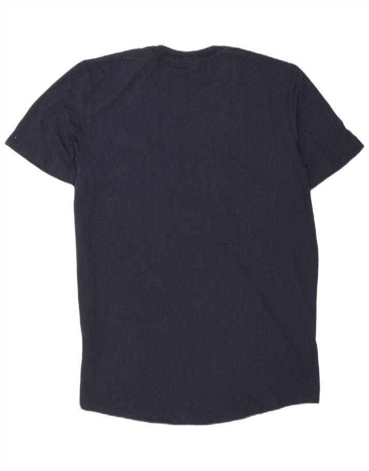 Jack & Jones Ανδρικό T-Shirt Top XL Navy Blue Polyester