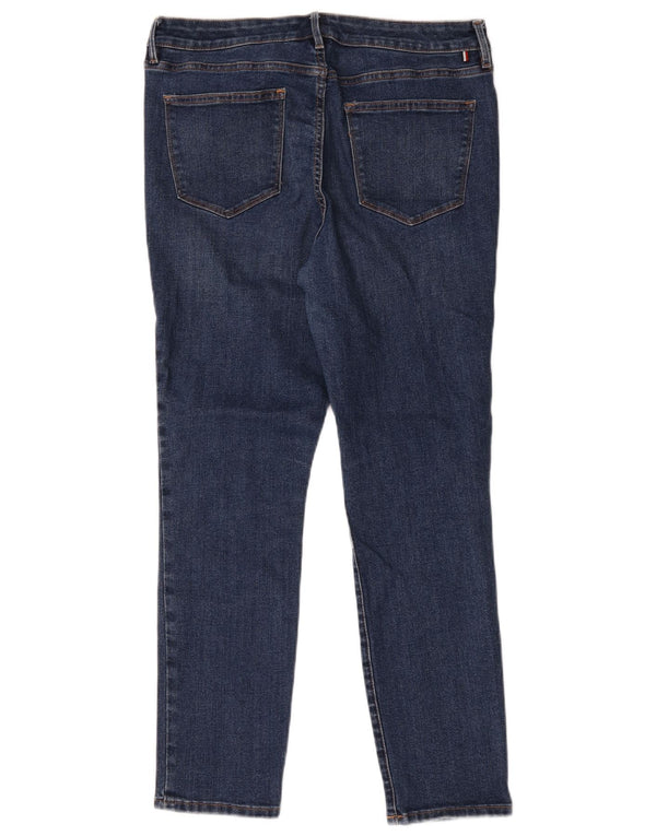 Tommy Hilfiger Γυναικεία Raleigh Ψηλόχρωμα Slim Jeans US 10 Large W34 L28 Blue