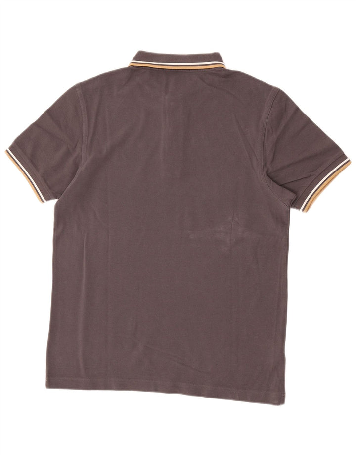 Fred Perry Ανδρικό Πόλο Μπλουζάκι Μεσαίο Γκρι βαμβακερό