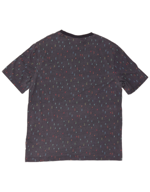 Ανδρικό γραφικό T-Shirt Scotch & Soda Top XL Navy Blue Cotton