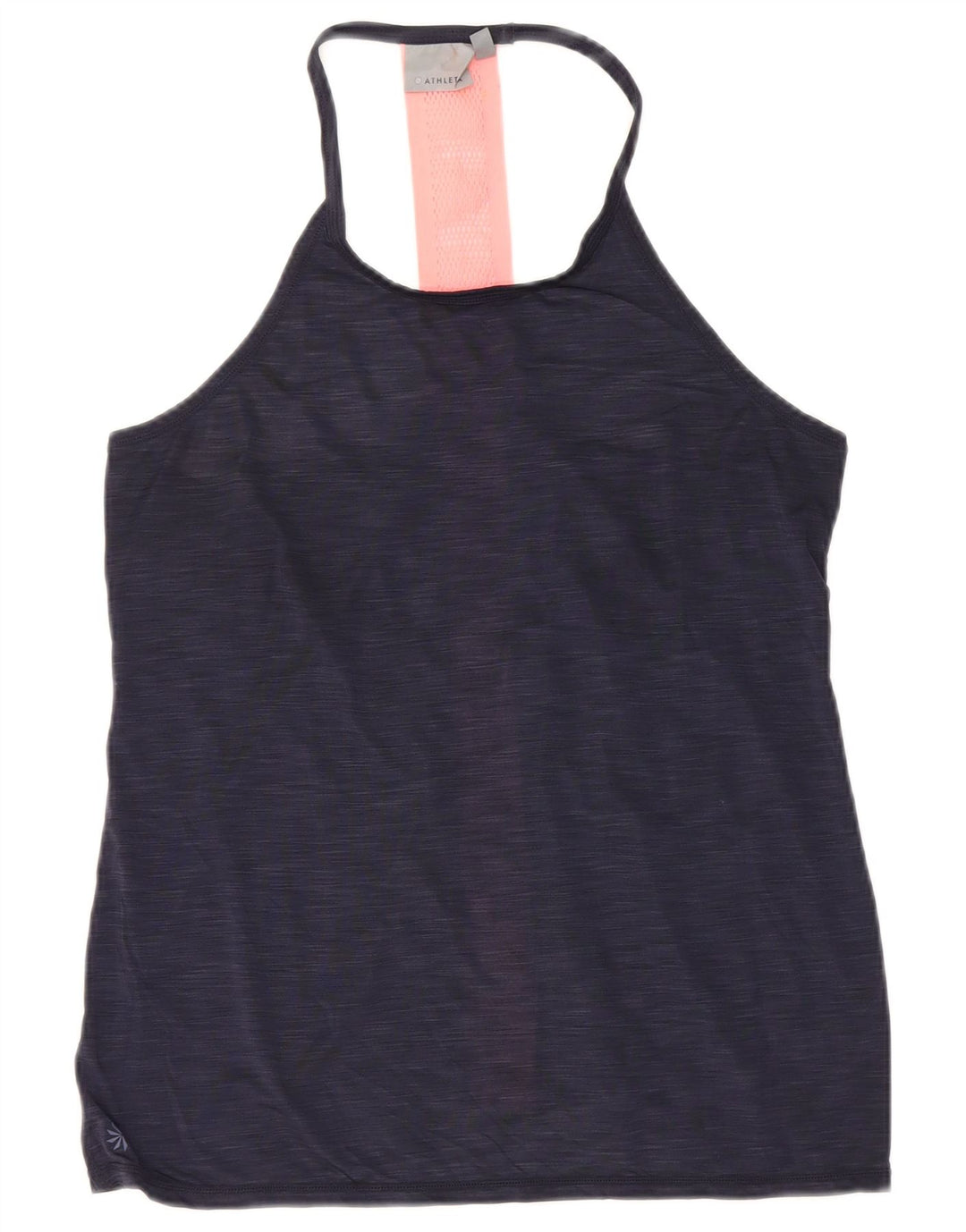 Athleta Γυναικείο Γιλέκο Τοπ UK 12 Medium Navy Blue Flecked Polyester