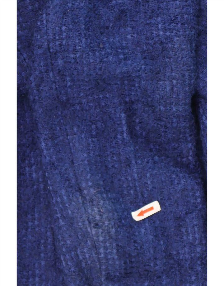 Zara Γυναικείο Μπλέιζερ Διπλό Μπουφάν UK 14 Medium Blue