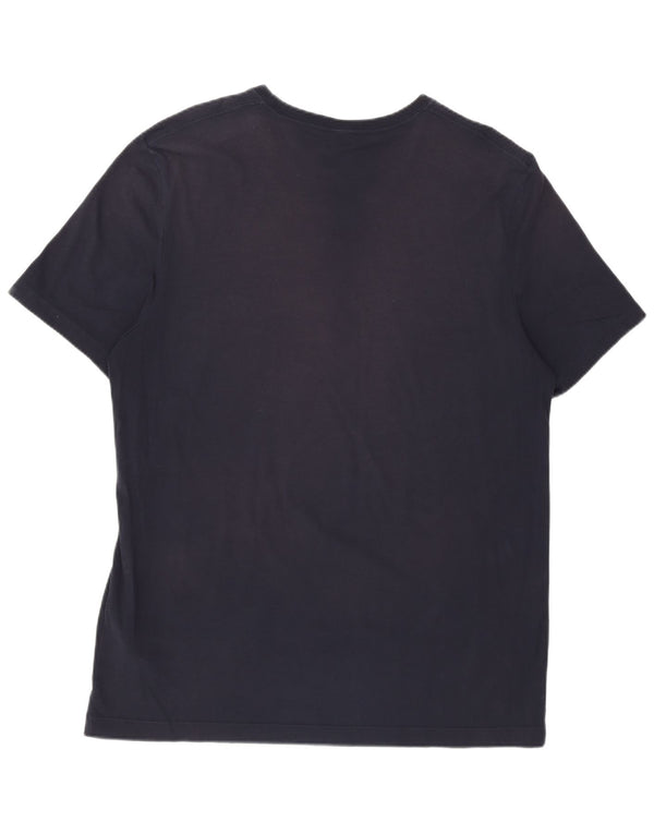 Ανδρικό T-Shirt Hugo Boss Top XL Navy Blue Cotton