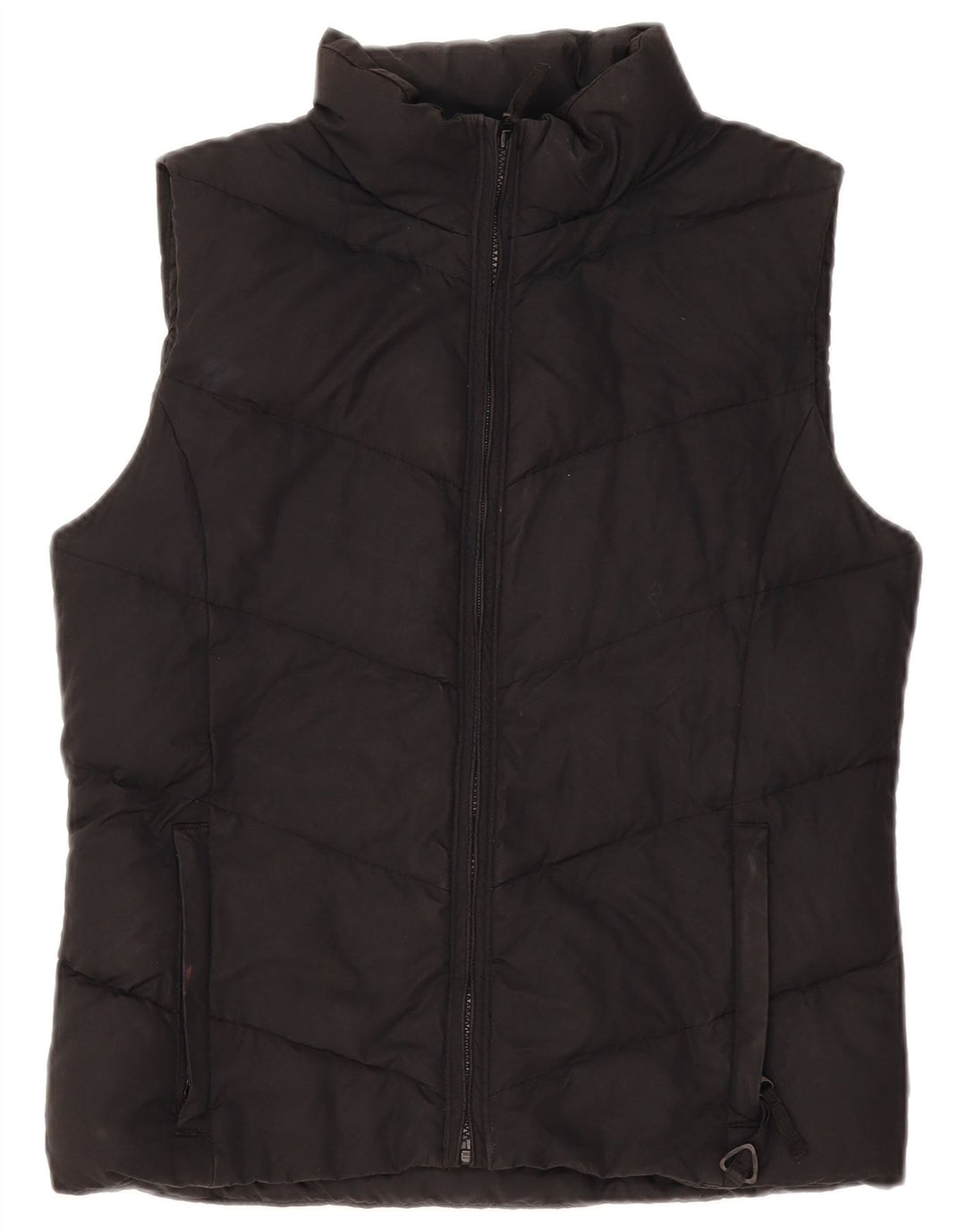 Columbia Womens Oversized Gilet UK 10 Small Black Polyester