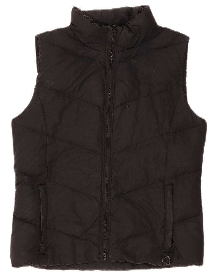 Columbia Womens Oversized Gilet UK 10 Small Black Polyester