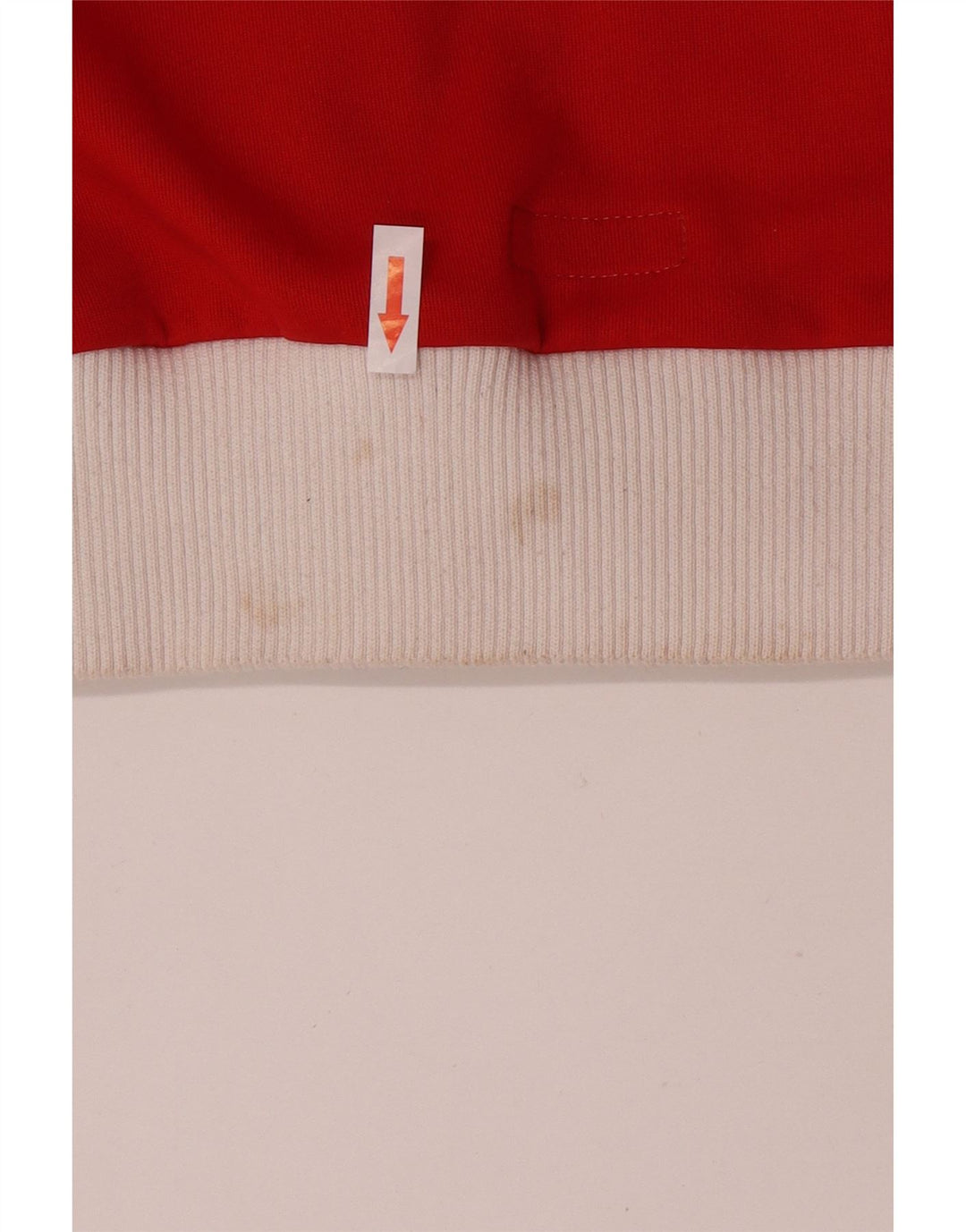 Γυναικεία ρετρό αθλητική φόρμα Puma Top Jacket UK 14 Medium Red Colourblock