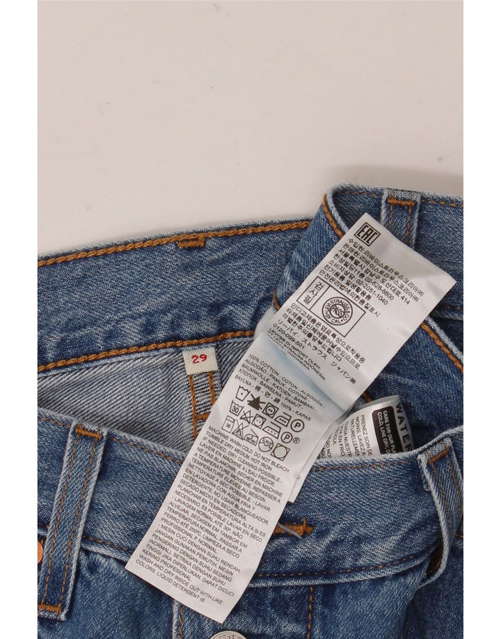 Γυναικεία τζιν φούστα Levi's W29 μεσαίο μπλε βαμβακερό