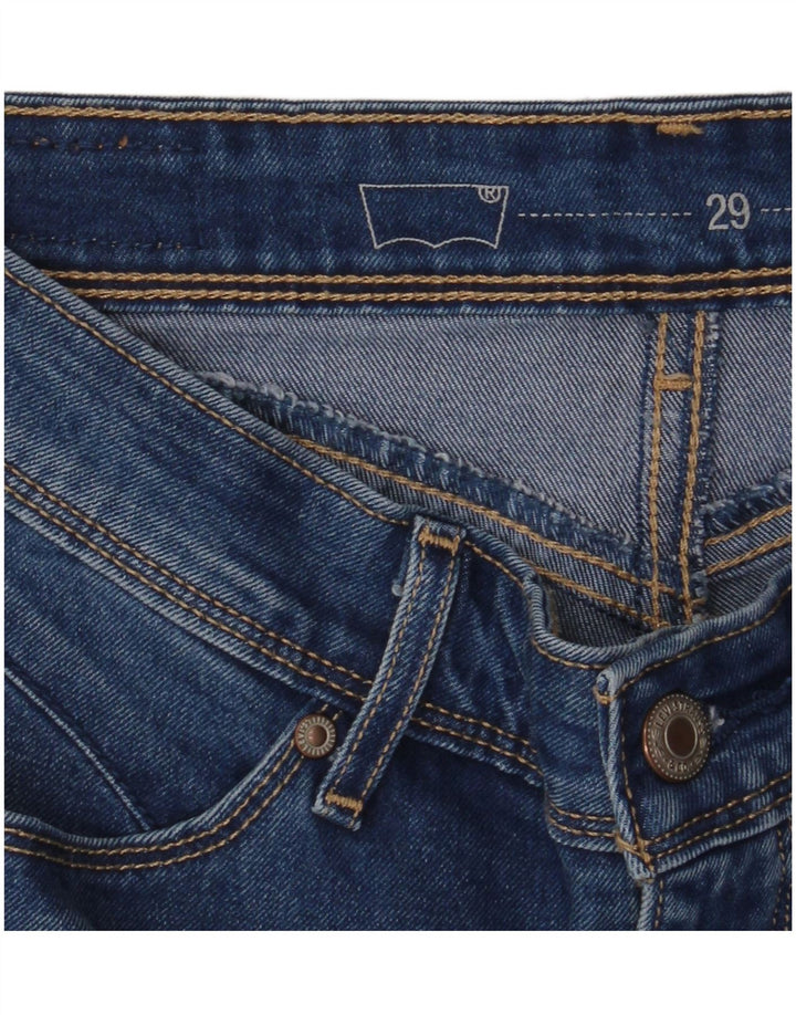 Γυναικείο ψηλό ψηλό τζιν Levi's Skinny W29 L32 Blue