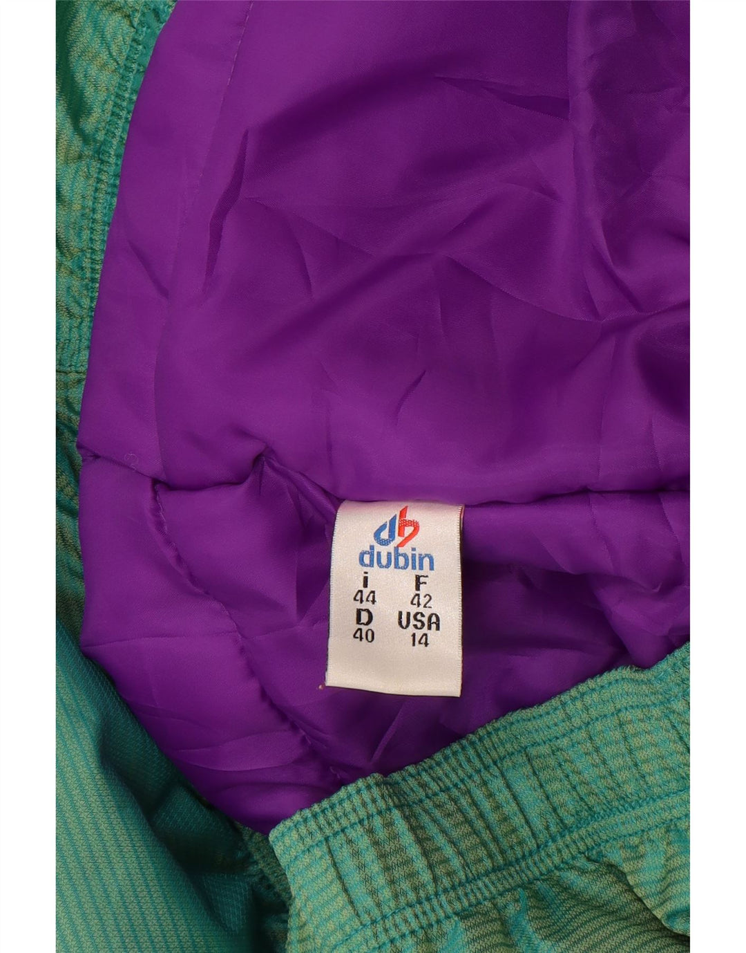 Dubin Γυναικείο Μπουφάν σκι Oversized IT 44 Medium Green Colourblock Nylon