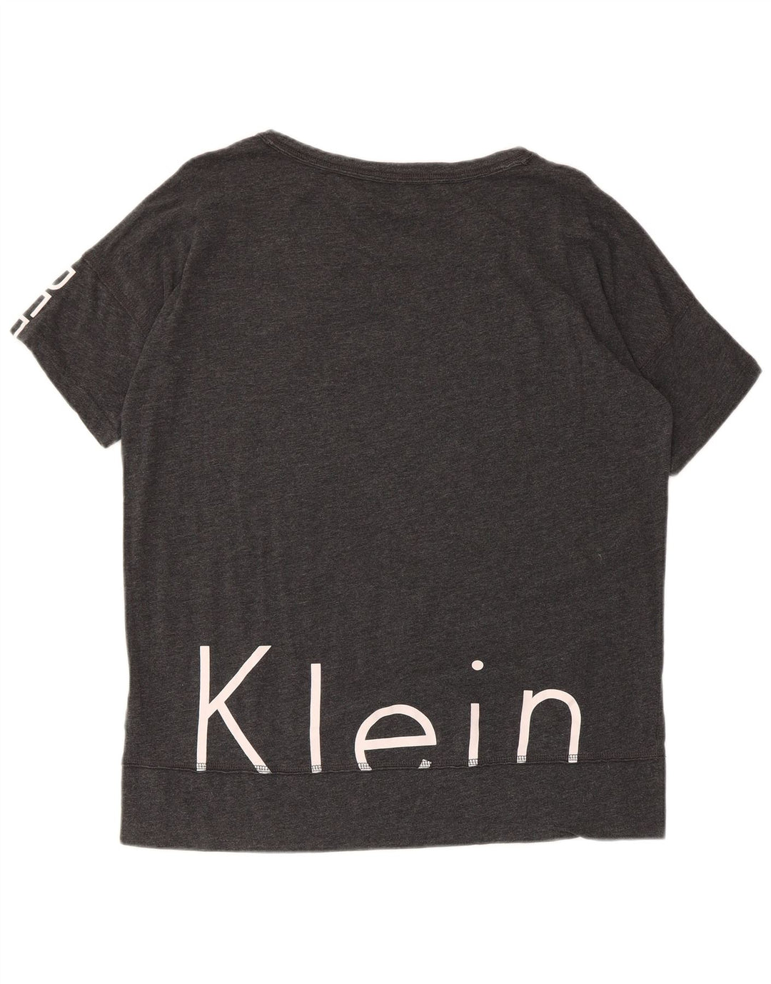 Γυναικείο μπλουζάκι Calvin Klein Performance Graphic Top UK 14 Medium Grey