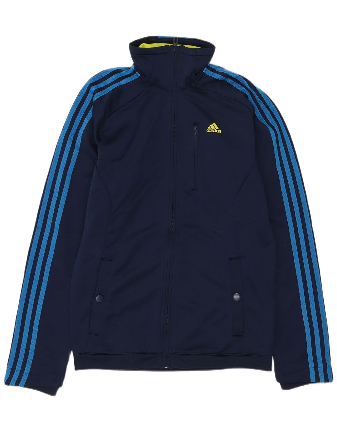 Ανδρική φόρμα Adidas Climalite Top Jacket Small Navy Blue Polyester