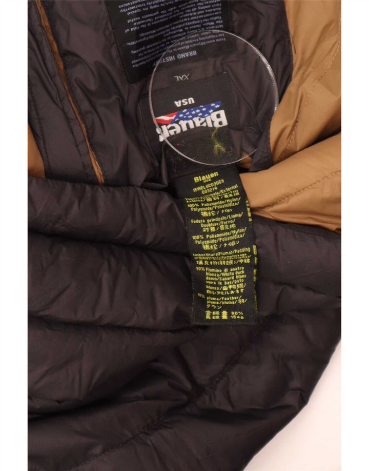 Blauer Ανδρικό μπουφάν με επένδυση UK 44 2XL Μαύρο Πολυαμίδιο