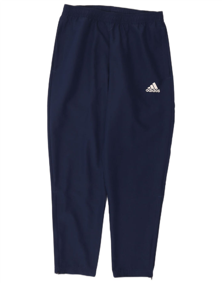 Ανδρική αθλητική φόρμα Adidas Παντελόνι μεσαίου μπλε ναυτικού πολυεστέρα