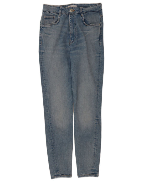 Zara Γυναικείο Slim Jeans EU 38 Small W28 L28 Blue Cotton