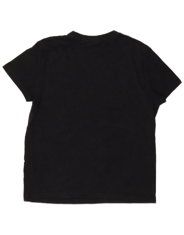 Superdry Mens T-Shirt Top XL Black Cotton