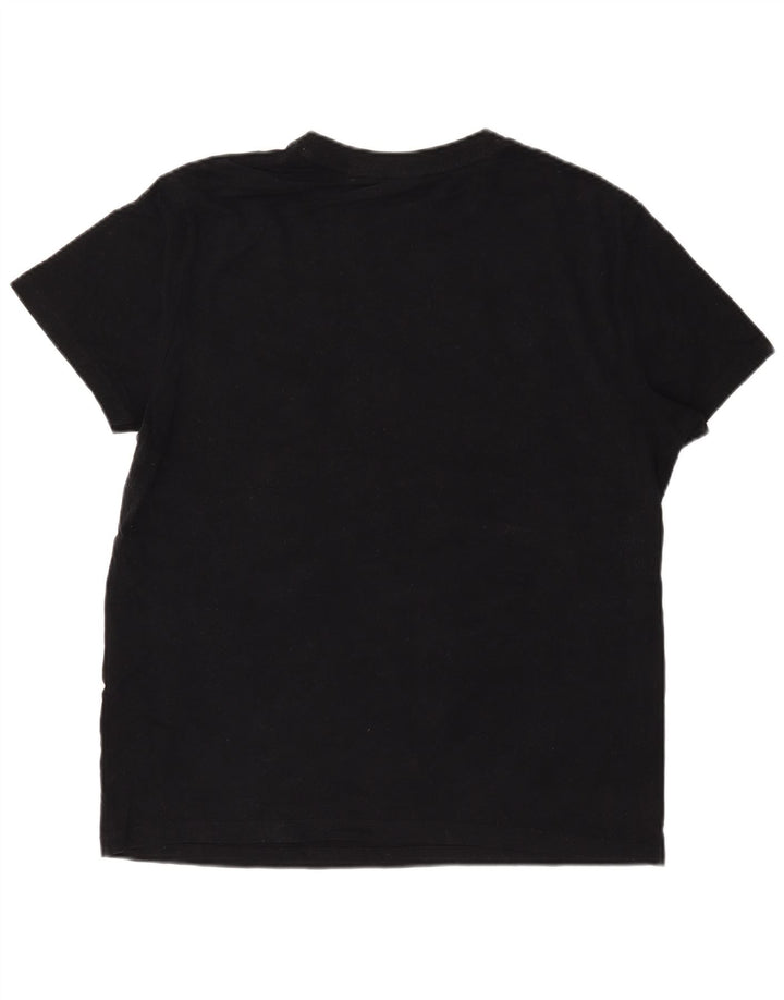 Superdry Ανδρικό T-Shirt Top XL Μαύρο βαμβακερό