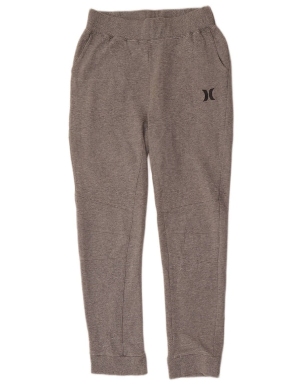 Παντελόνι αθλητικής φόρμας Hurley Boys Joggers 13-14 ετών γκρι βαμβακερό
