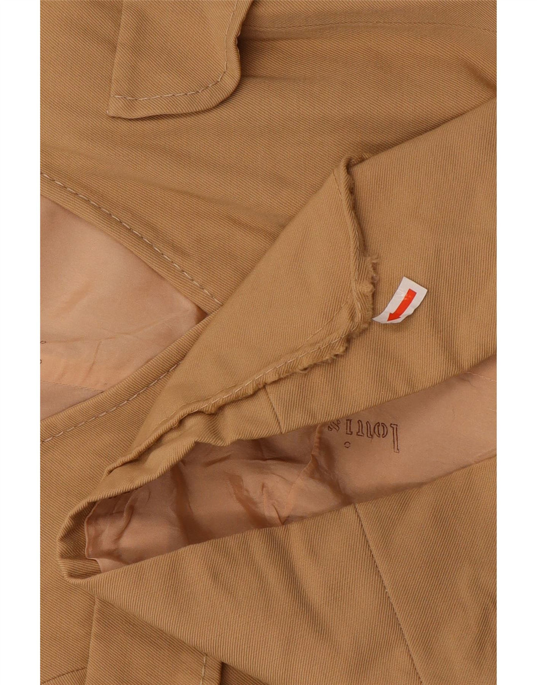 Louis Feraud Γυναικείο Μπουφάν σακάκι με 5 κουμπιά EU 48 2XL Μπεζ μαλλί