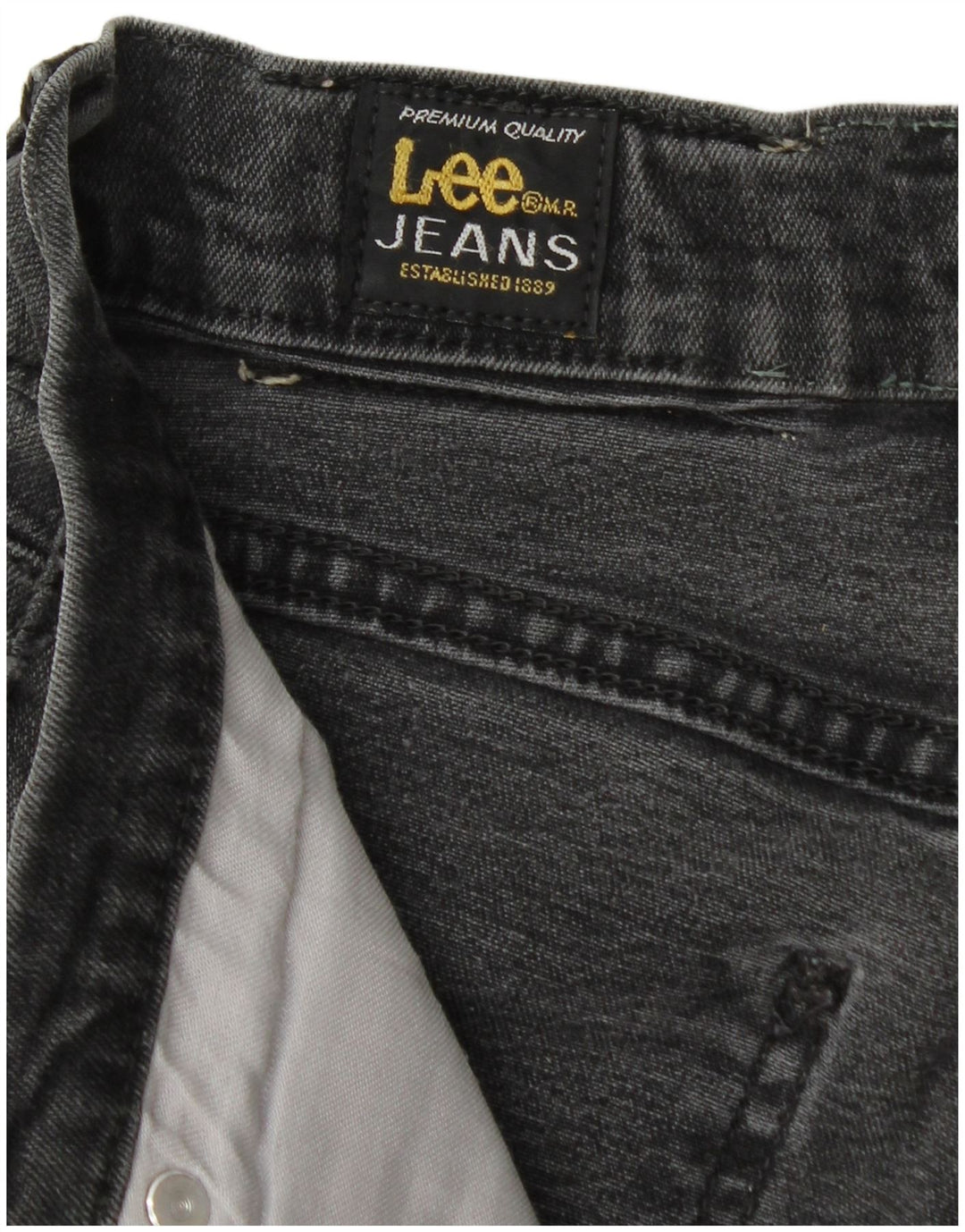 Γυναικείο τζιν κωνικό LEE W30 L28 Γκρι