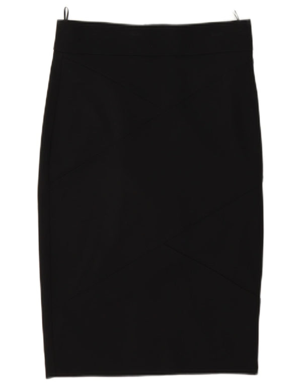 Pinko Γυναικεία Pencil Φούστα UK 8 Small W27 Black Viscose