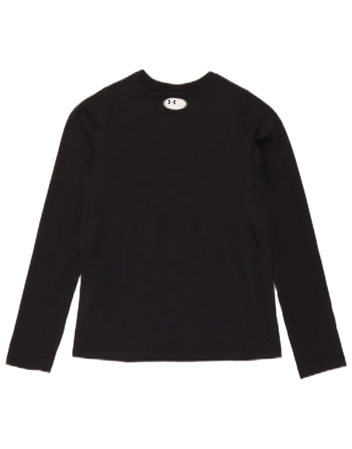 Under Armour Boys Heat Gear Top Μακρύ μανίκι 9-10 ετών Μεσαίο Μαύρο