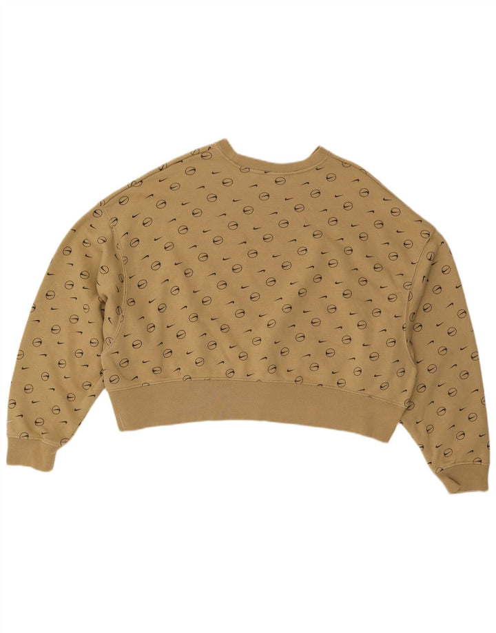Γυναικείο γραφικό φούτερ NIKE 10 Small Khaki