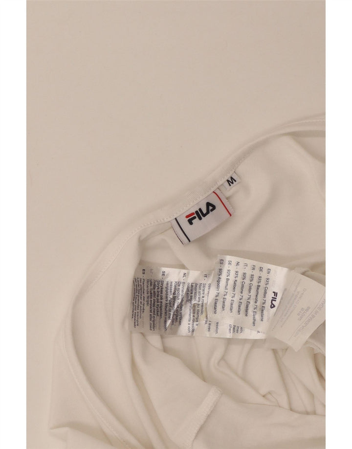 Fila Γυναικείο μακρυμάνικο φορμάκι UK 12 γραφικό βαμβακερό