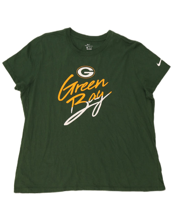 Ανδρικό μπλουζάκι Nike Green Bay Packers γραφικό τοπ 2XL βαμβακερό