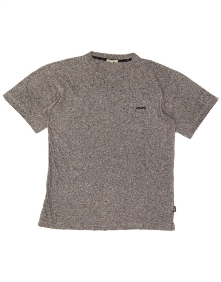 Ανδρικό T-Shirt Asics Top μεγάλο γκρι βαμβακερό