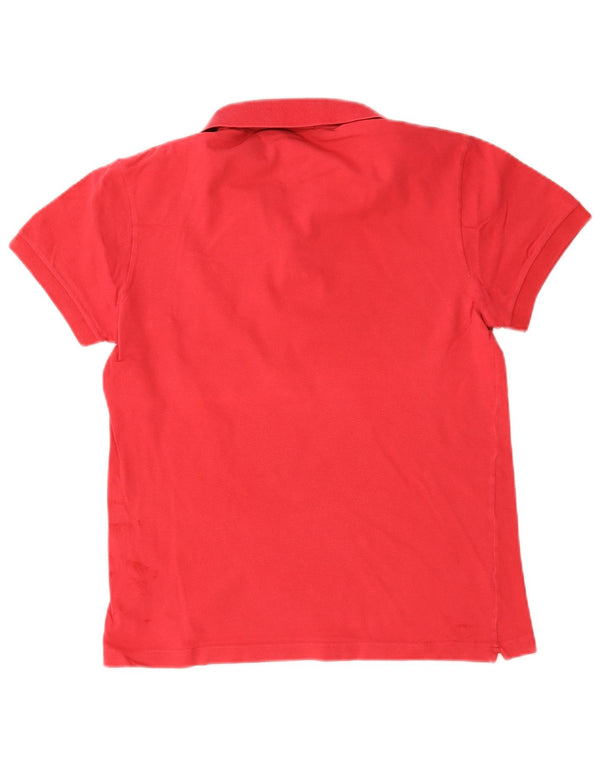 Fred Perry Ανδρικό Πόλο Μπλουζάκι Μεσαίο κόκκινο βαμβακερό