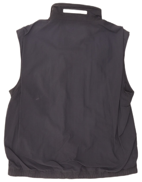 Slam Mens Gilet UK 46 3XL Navy Blue Nylon