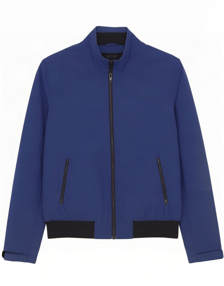 Ανδρικό μπουφάν Woolrich Windbreaker UK 42 XL Blue Colourblock Polyamide